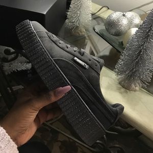 Rihanna Puma Velvet Creepers