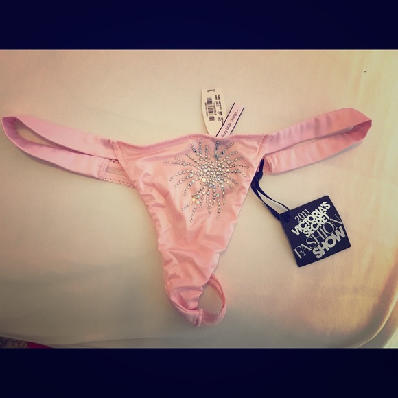 Victoria secret crystal thong