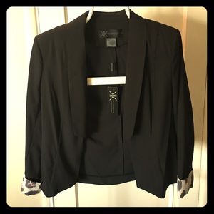 KK 'Luke Leopard' Leopard Lined Jacket/Blazer