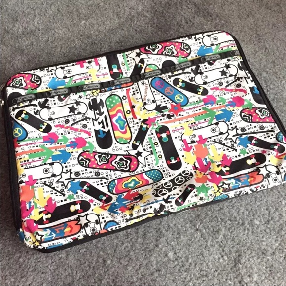LeSportsac Laptop carrying bag skateboard design
