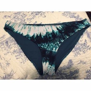 Tie dye bikini bottoms