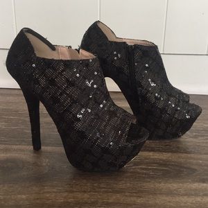 Paper Fox Open-Toe Booties