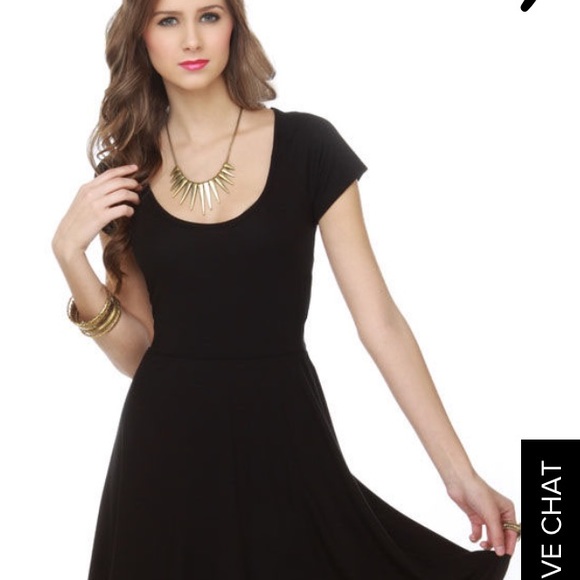 Bongo black cut out dress
