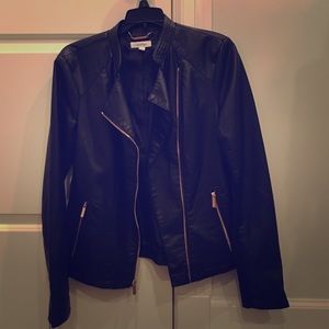 Calvin Klein vegan leather jacket