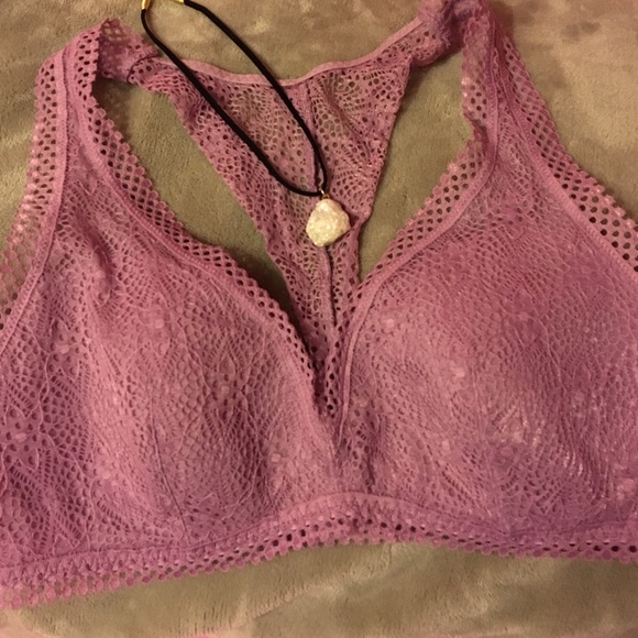 Lavender Lace Bralette From Victoria's Secret