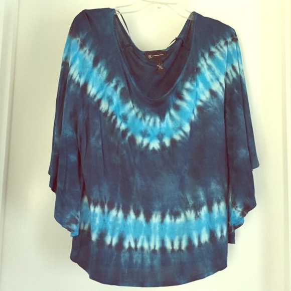 I.N.C. International Concepts Blue top. Sz L.