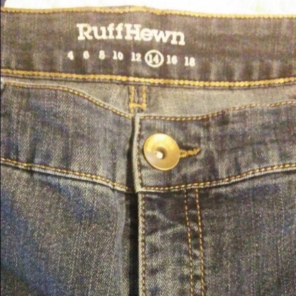 Ruff hewn- size 14 jeans, 28" inseam