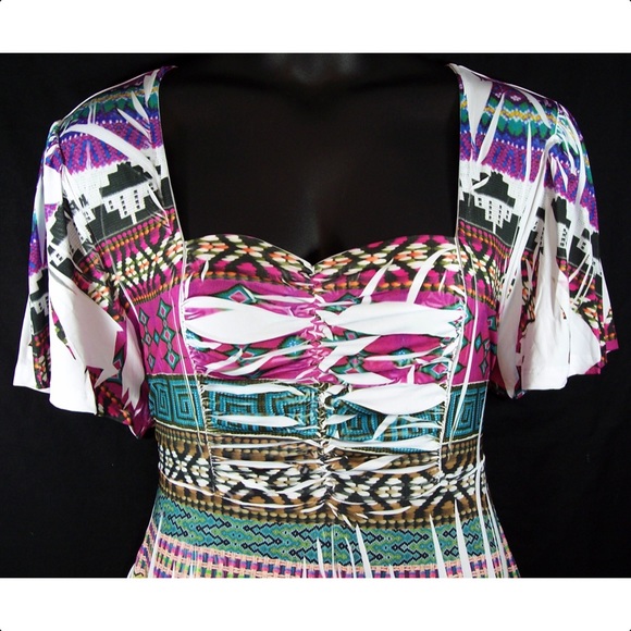 YUMMY PLUS 1X Shark Bite Hem Top NEW - Picture 3 of 8