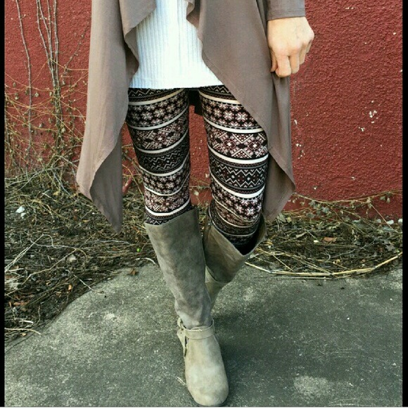 SOLD OUT—HOST PICK! Taupe Waterfall Cardigan - Picture 4 of 6