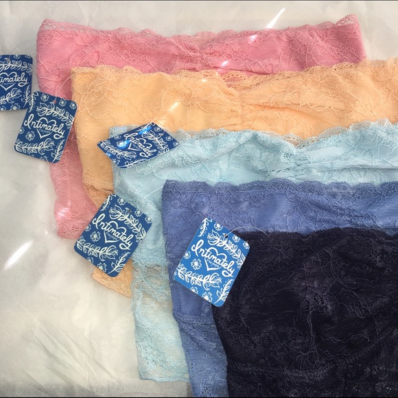 ALL Free People lace bandeaus NWOT