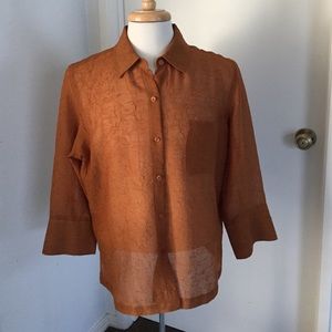 Coldwater Creek Blouse Sz XL.