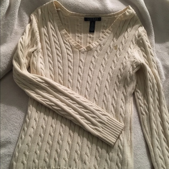 Ralph Lauren Cream Sweater