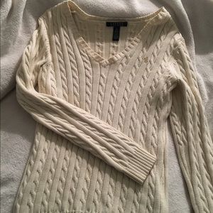 Ralph Lauren Cream Sweater