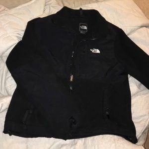 All black full zip women's north face