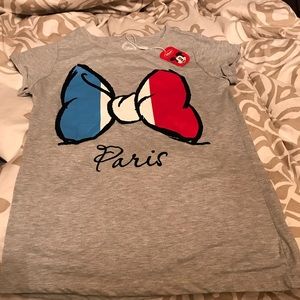 Disney Paris Minnie Bow shirt