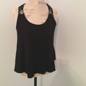 Perfect Black Tank with fun back!