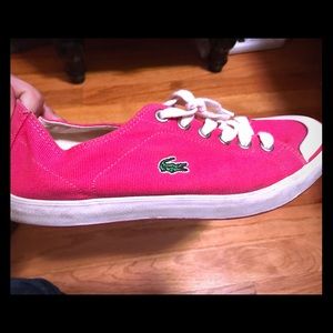 Very new Lacoste sneakers - Size 9