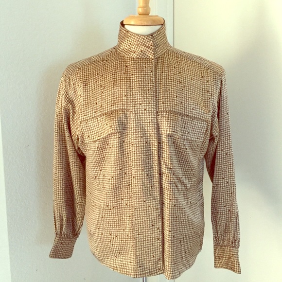 Ellen Tracy 100% Silk Blouse. Sz 10 - Picture 1 of 3