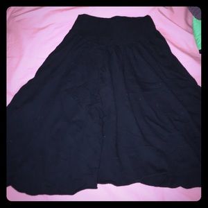 American Apparel black skirt