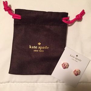 Kate Spade cupcake earrings