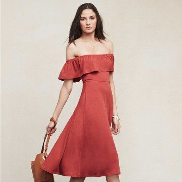 Reformation Portofino dress in Elder Flower XS