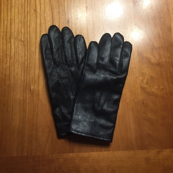 Men's XL touch screen leather gloves