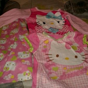 3 piece hello kitty pj set