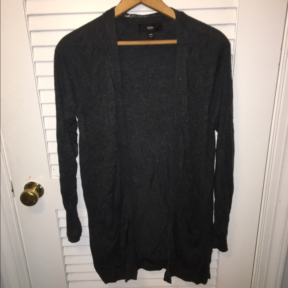 Mossimo Supply Co. gray long cardigan size medium
