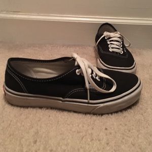 Vans Authentic black sneakers
