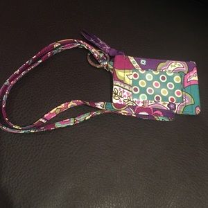 Vera Bradley lanyard and Zip ID