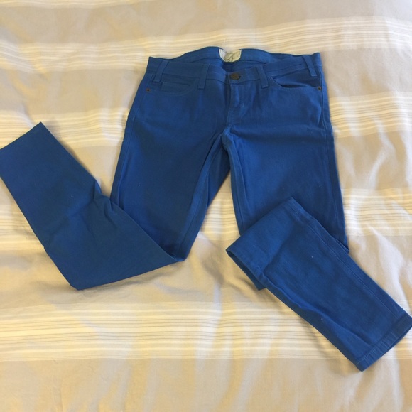 Current/Elliot waxed denim pants