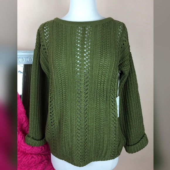 Take 50% off ❤️Olive chunky sweater
