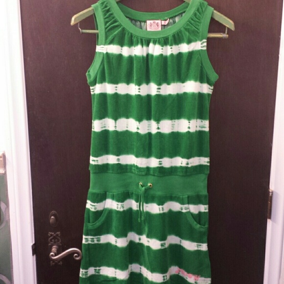 Juicy Couture dye ombre dress 14p