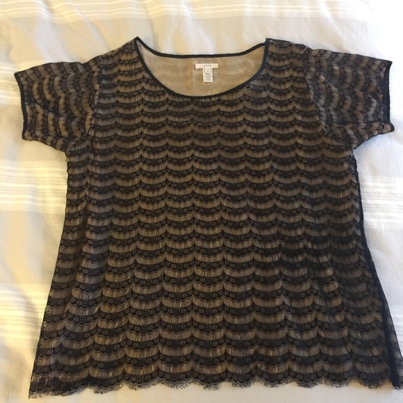 J.Crew lace top