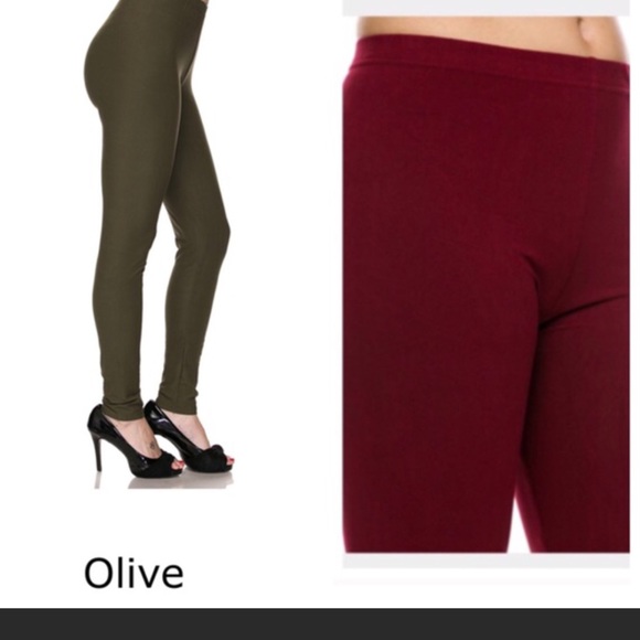 LAST ONE Olive Infinity Raine leggings SALE ❤️❤️ - Picture 2 of 3