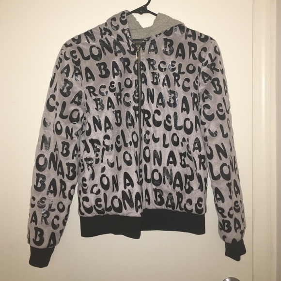 Zip up, Barcelona jacket!very warm❤❤