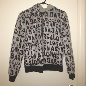 Zip up, Barcelona jacket!very warm❤❤