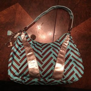NEW LeSportsac coveted design blue silver
