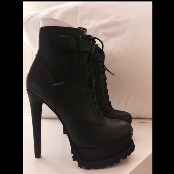 Nasty Gal Booties- shoe cult platform