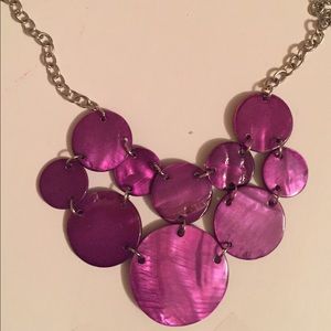 Purple necklace