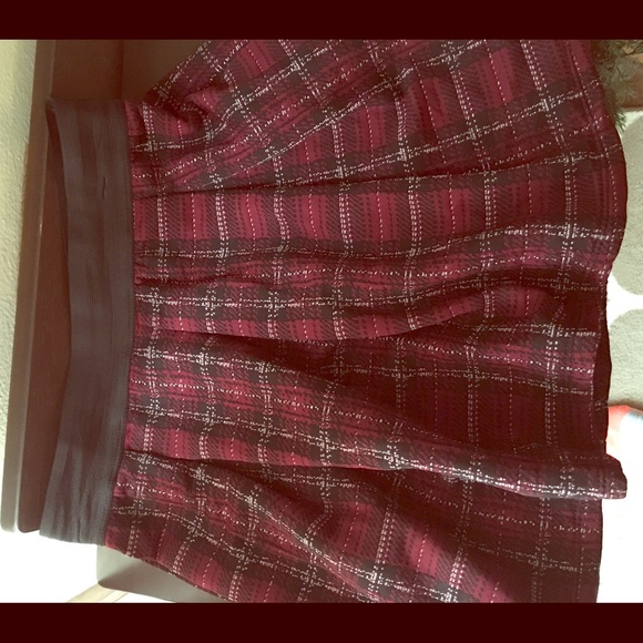 Plaid skirt