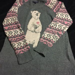 Ae polar bear sweater