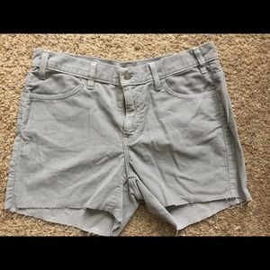 Levi's corduroy shorts