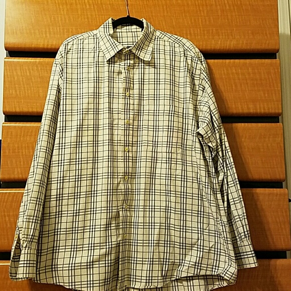 Burberry London Nova Check Button Down