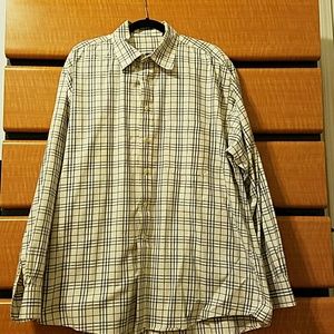 Burberry London Nova Check Button Down