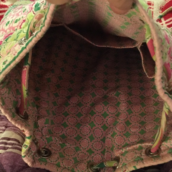 Vera Bradley backpack/pocketbook - Picture 3 of 4