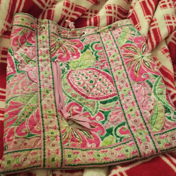 Vera Bradley backpack/pocketbook - Picture 4 of 4