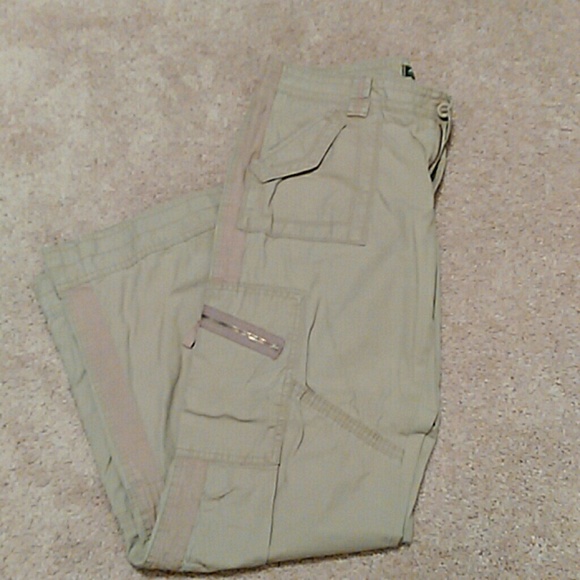 Eddie Bauer khaki cargo pants