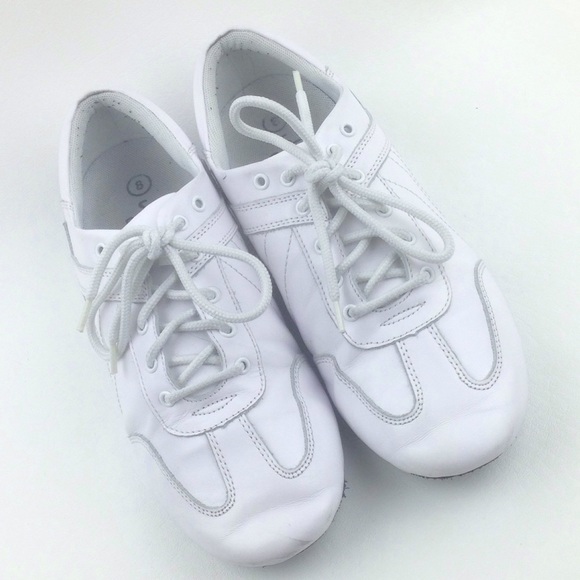 Himate Dance Shoes Shoes - Himate White leather sueded dance shoes - 9W Himate Dance Shoes Shoes - Himate White leather sueded dance shoes - 9W