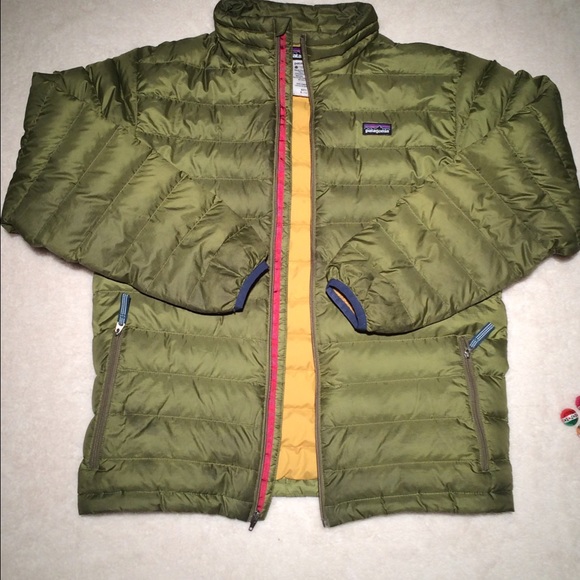 Boys' Patagonia Down Sweater Jacket, XL